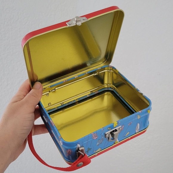 Vintage 1999 Curious George Mini Tin Lunch Box - Picture 2 of 4